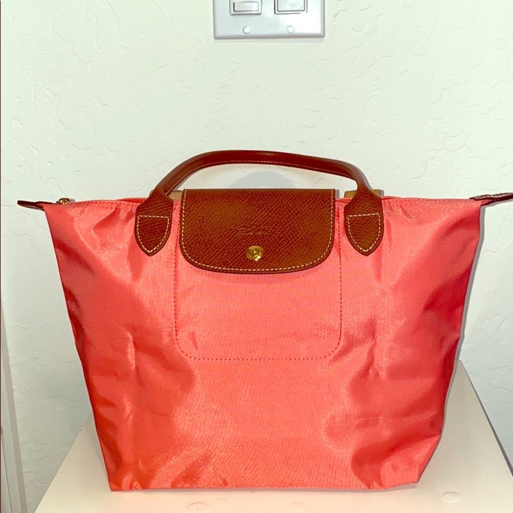{Longchamp} Small Le Pliage Nylon Shoulder Tote